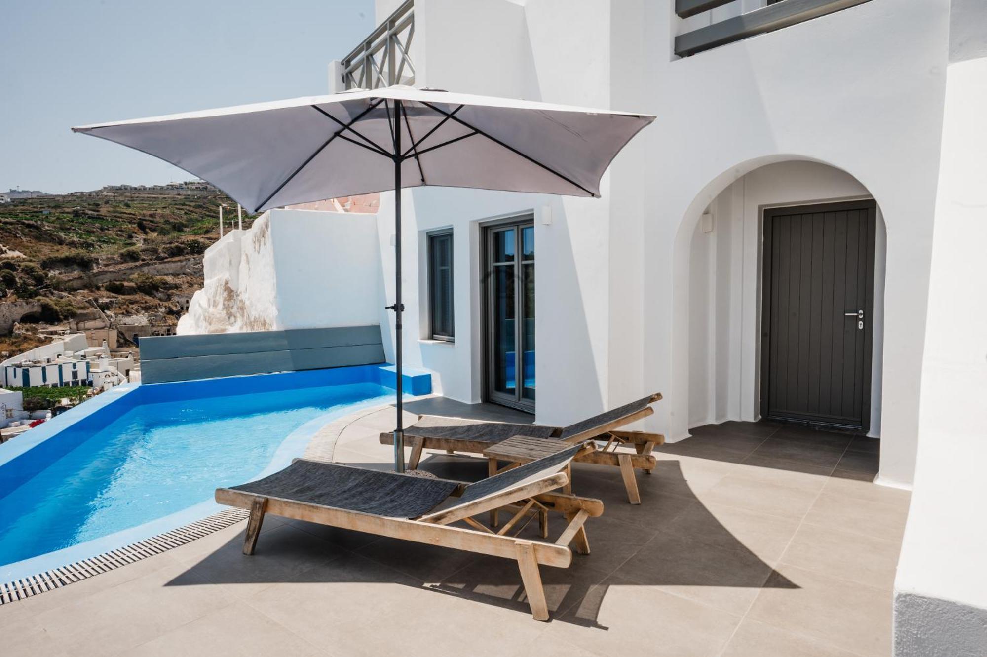 Amphitrite Suites Santorini Vóthon 部屋 写真
